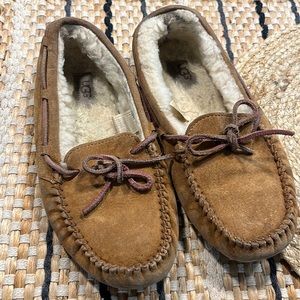 UGG Sherpa moccasin loafers
